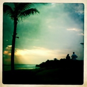 Beach view from Alila Villas Soori, Kelating, Bali
