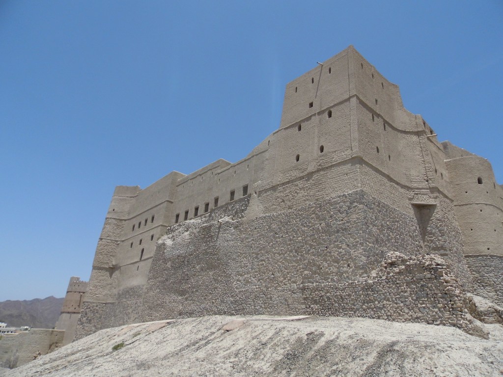 Bahla Fort temperature, 40C!